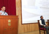 Union Minister Dr Jitendra Singh speaking after launching two advanced weather forecast products at Prithvi Bhawan, New Delhi on Tuesday.