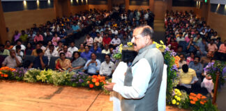 Union Minister Dr Jitendra Singh speaking at the 150 years celebration programme of “Indian Association for Cultivation of Sciences” (IACS), at Kolkata on Tuesday.