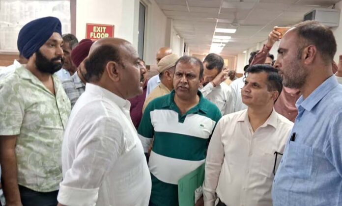 DyCM inspecting healthcare facilities in Nowshera on Friday. DyCM inspecting healthcare facilities in Nowshera on Friday.