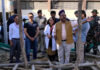 Deputy Chief Minister inspecting ongoing infrastructure works at GMC Srinagar on Wednesday.