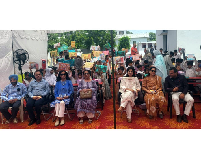 IASOWA members during visit to Govt Middle School Dodhi Gujjar Colony on Wednesday. IASOWA members during visit to Govt Middle School Dodhi Gujjar Colony on Wednesday.