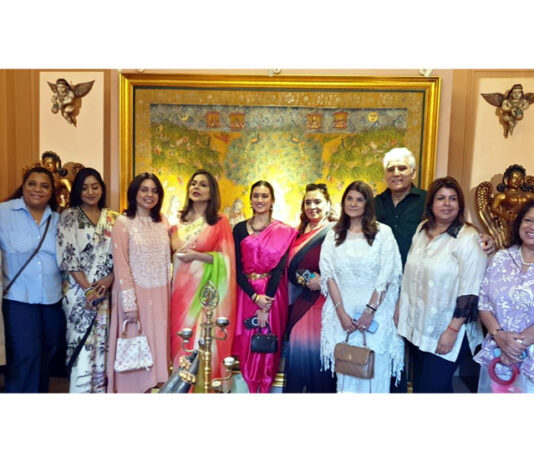 FICCI FLO members during launch of art collaboration with Arzaani at New Delhi.