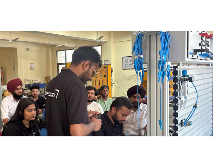 Skill development training programme in progress at SMVDU. Skill development training programme in progress at SMVDU.