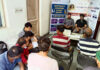 EPFO officers during public outreach programme at SIDCO Industrial Complex in Bari-Brahmana.
