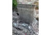Collapsed culvert in Gandoh area of Doda.
