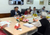 LG chairing meeting of Central Committee of JKAACL on Tuesday.