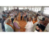 MP Lok Sabha , Jugal Kishore Sharma during a Public Darbar in Chamb constituency.
