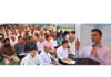 DC Jammu addressing people at Kathar in Akhnoor.
