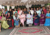 Members of AWWA and FICCI FLO JKL posing together during an event at Northern Command, Udhampur.