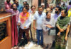 MLA Kathua, Dr Bharat Bhushan inaugurating developmental works in Nagri on Tuesday. -Excelsior/Nishant