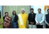 IAS Officer Trainees during meeting with LG on Thursday.