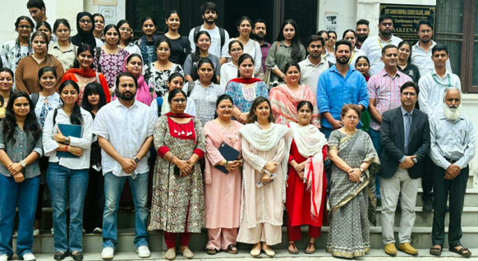 Dignitaries and participants during awareness session.