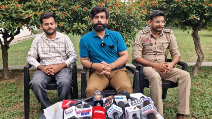ARTO Reasi, Nasir Khan addressing press conference on Thursday. ARTO Reasi, Nasir Khan addressing press conference on Thursday.