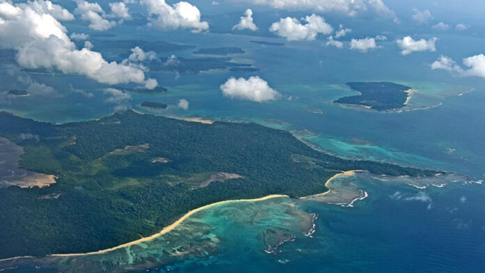 Aerial view of Andaman and Nicobar Islands. (File)