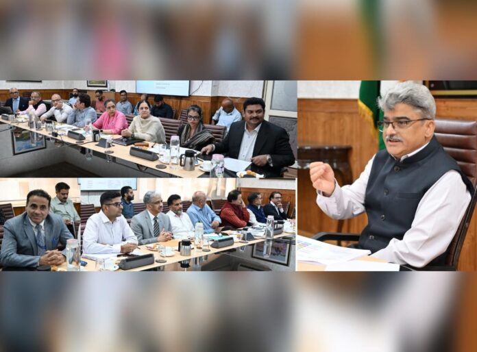 CS reviews progress of health sector reforms in J&K-6