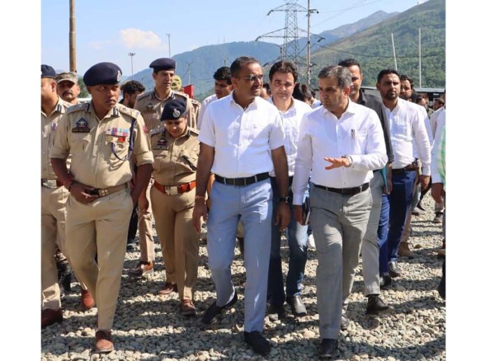 Divisional Commissioner and IGP Jammu review Shri Amarnath Ji Yatra arrangements in Ramban-1