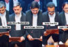 CJI Administers Oath Of Office To Five New Supreme Court Judges, Strength Rises To 37