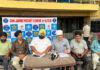 Management committee addressing media on Tuesday.