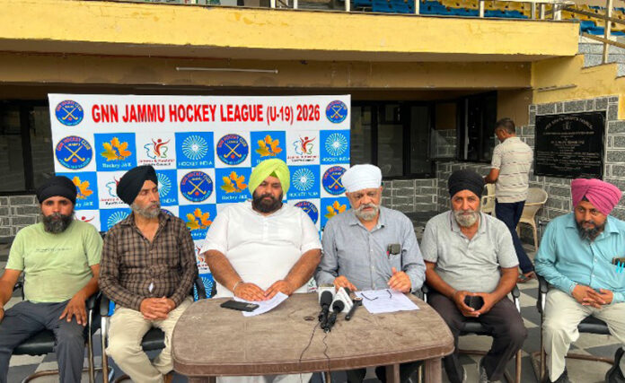 Management committee addressing media on Tuesday.