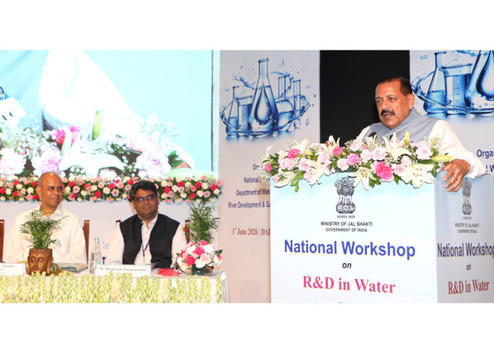 Union Minister Dr Jitendra Singh speaking at the launch of Rs 200-crore Union Minister Dr Jitendra Singh speaking at the launch of Rs 200-crore