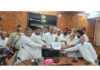 Border villagers led by Cong leader TS Tony submitting memorandum to Div Com Jammu on Monday.