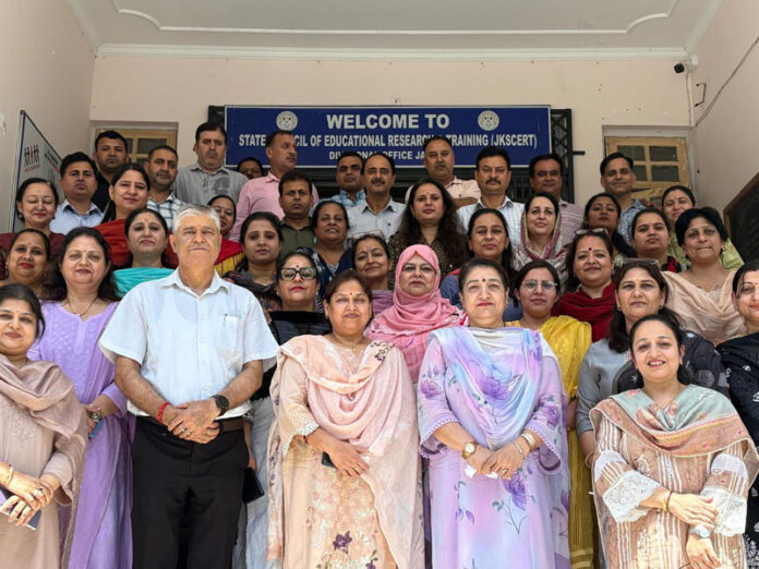 Participants of SCERT workshop on pedagogical autonomy of teachers.