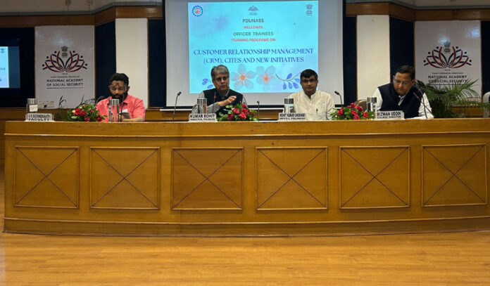 Director PDUNASS, Kumar Rohit and other dignitaries during a training program in New Delhi. Director PDUNASS, Kumar Rohit and other dignitaries during a training program in New Delhi.