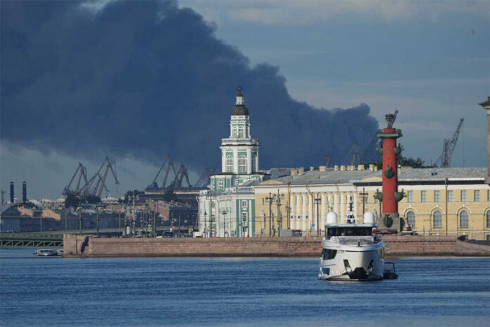 St Petersburg oil terminal
