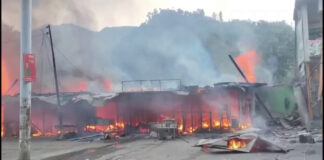 Fire Breaks Out In J&K’s Poonch, Nearly A Dozen Shops Gutted