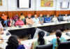 DM Jammu chairing a meeting on Wednesday.