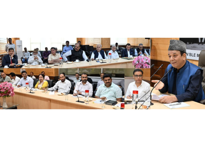 Speaker LA chairing a meeting on Monday. Speaker LA chairing a meeting on Monday.