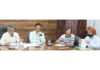 DC Doda chairing a meeting.