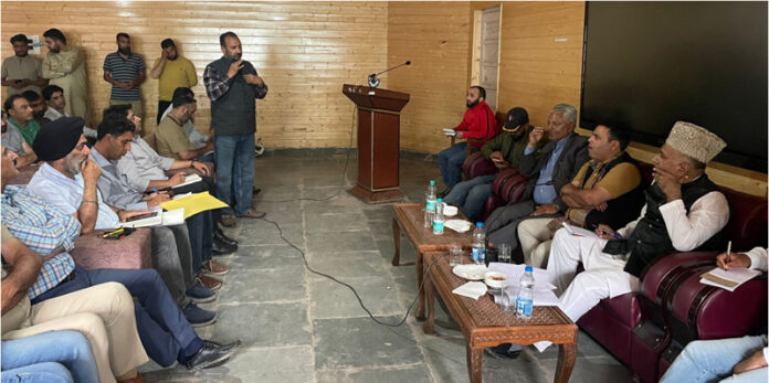 MP Rajya Sabha Gulam Ali Khatana during Public Darbar at Lagama.