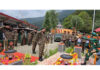 Army Commander, HS Dillion of 6 RR and other officers and Jawans paying respect to martyrs of Hill Kaka operation in Poonch.