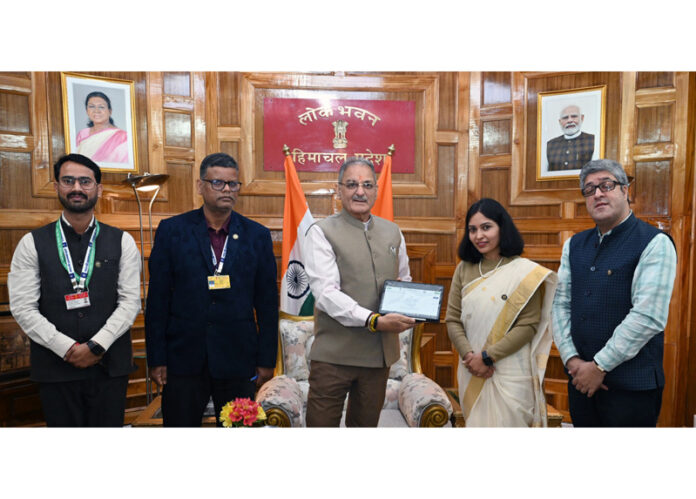 Governor Kavinder Gupta launching Self-Enumeration Drive for the first phase of Census 2027 in Himachal Pradesh. Governor Kavinder Gupta launching Self-Enumeration Drive for the first phase of Census 2027 in Himachal Pradesh.